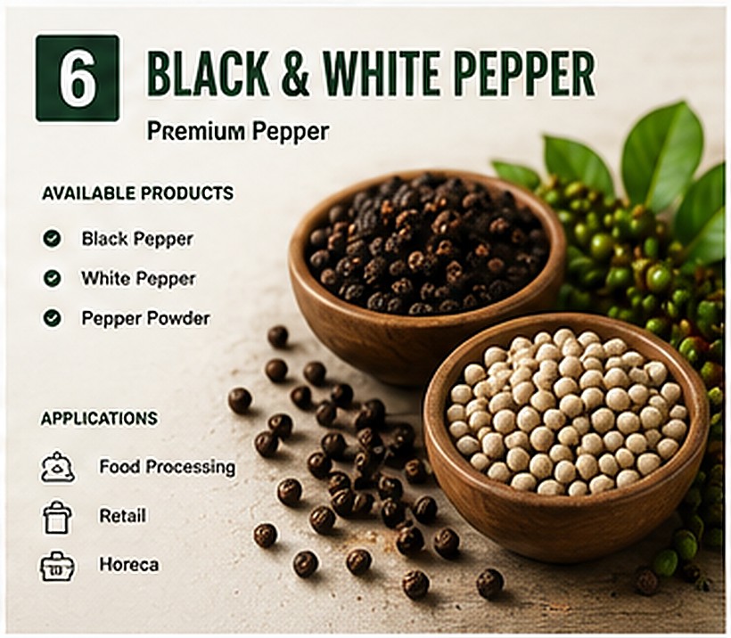 Black & White Pepper
